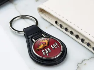Portachiavi Coach Stile Top Bordo Drift